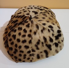 WOMENS CHEETAH FUR HAT -