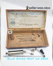Antico kit medico Boston Milk