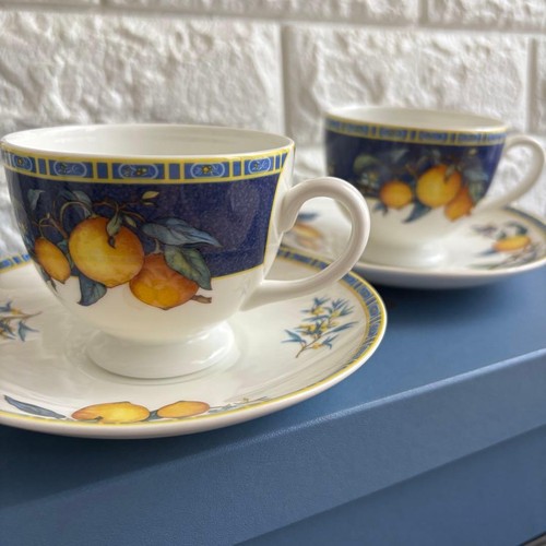 Set tazze piattini wedgwood - e,