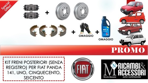 Kit freni posteriori senza - kit,