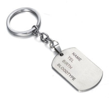 Portachiavi Acciaio Uomo Donna