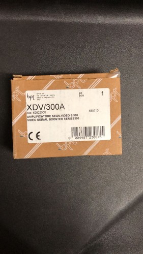 Bpt xdv300 amplificatore - bpt, di