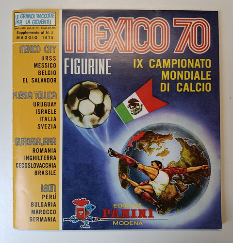 Album panini mondiali messico - album,