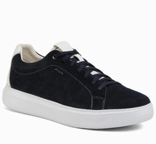 Sneakers Geox U Deiven B camoscio blu SUPER SCONTO