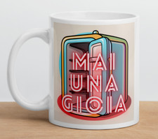 White glossy mug - , tazza