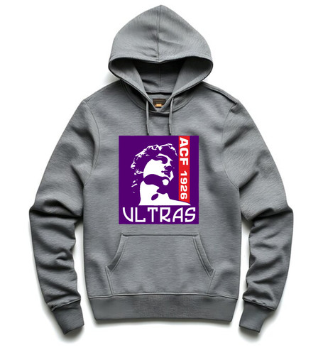 Felpa cappuccio ultras - , viola