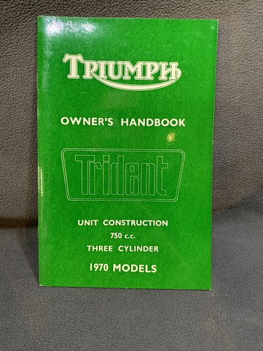 Triumph manuale proprietari - triumph,