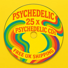 25 x Psychedelic CDs - Rock