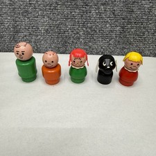 Lotto x5 figurine cane bambina