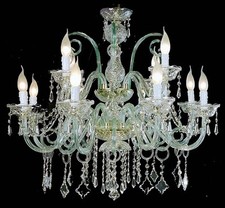 LAMPADARIO CRISTALLO 12 LUCI 2