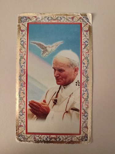 Giovanni paolo holy card - paolo,