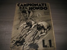 CAMPIONATI DEL MONDO Sport Illustrato anno 2 n° 8 Agosto 1938  Gazzetta Sport  @