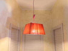 lampadario urban colore rosso