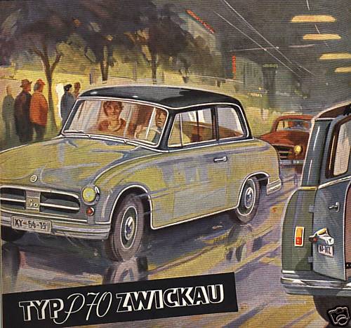 Awz p70 zwickau - zwickau, auto
