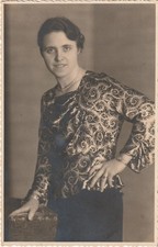foto cartolina bella donna