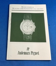 AUDEMARS PIGUET INSTRUCTION