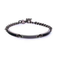 S'agapo Bracciale Uomo Acciaio