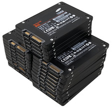 25 unità SSD a stato solido Samsung 840 MZ-7TD120 120 GB Sata 2,5" 70-79% salute