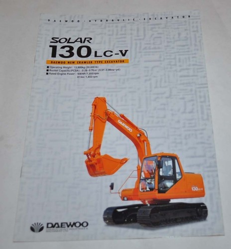 Brochure escavatore - brochure,