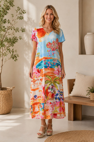 Abito missy coastal bloom - "coastal, bloom"