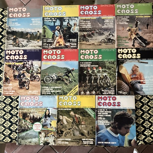 Moto cross rivista annata 1973 - moto,