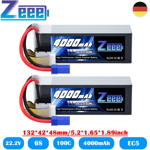 Zeee lipo batteria - 2x,