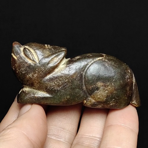 Ciondolo statua maiale giada