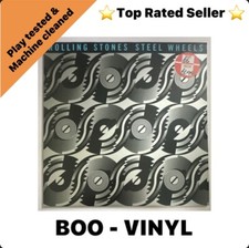 The Rolling Stones ~ Steel Wheels  Vinyl LP Record Album CBS465752 NM / EX