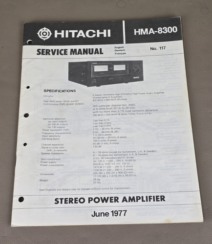 Hitachi amplificatore - hitachi,