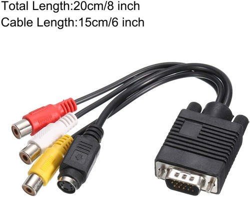 Cavo vga rca 3rca - cavo, a