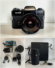 LOTTO FOTOCAMERA Rolleiflex SL35M OBIETTIVO HFT DISTAGON 2,8/35 TeleTessar 4/200