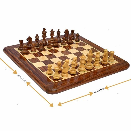 Set scacchi legno fatto - scacchi,