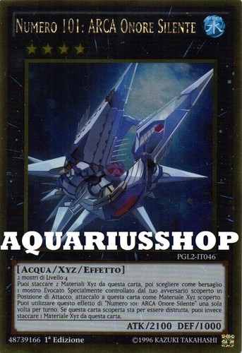 Numero 101 arca - yu-gi-oh, onore