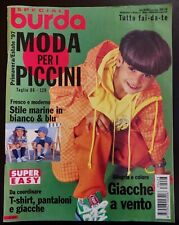 SPECIAL Burda Primavera Estate 1997 Moda per i piccini E423 tutto fai da te RRR