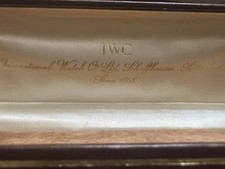 🔴 IWC box scatola orologio polso oro manuale automatico rara 1975 vintage