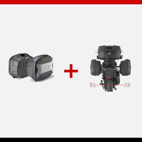 Kit givi trk35bnpack2 - kit,