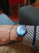 OROLOGIO CALCIO DELLA LAZIO VINTAGE WATCH FUNZIONANTE VENDO O SCAMBIO CON STEREO