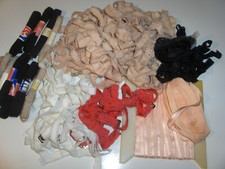 LOTTO SPALLINE BRETELLE di RICAMBIO X REGGISENO / INTIMO NO ELESTICO PIZZO RASO