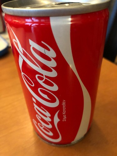 Lattina coca cola anni 80 - cola,