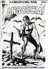 ZAGOR - STAMPA numerata formato A4, per RADUNO FORUM SCLS 2008, disegno FERRI