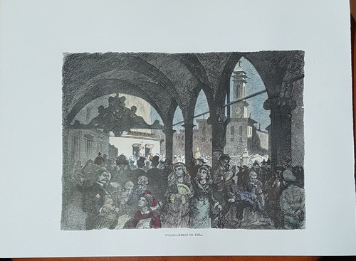 Xilografia cittadini pisa - xilografia,