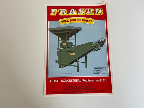 Fraser mulino agricolo unità - fraser,