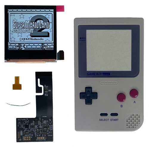 Game boy pocket backlight - game, kit