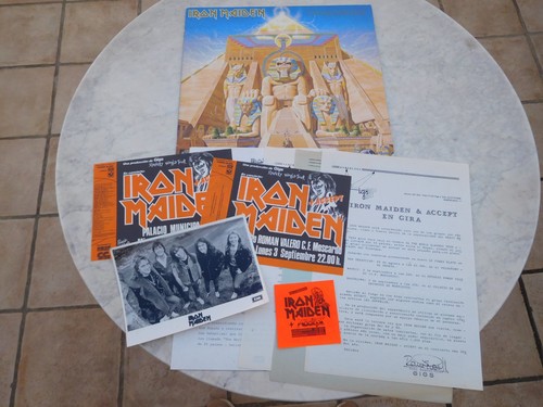 Iron maiden powerslave - maiden, lp.