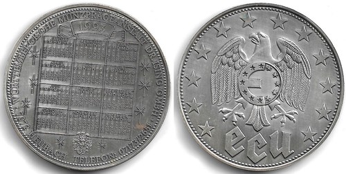 Medaglia calendario 1993