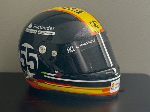 Casco carlos sainz 2023 monza - carlos,