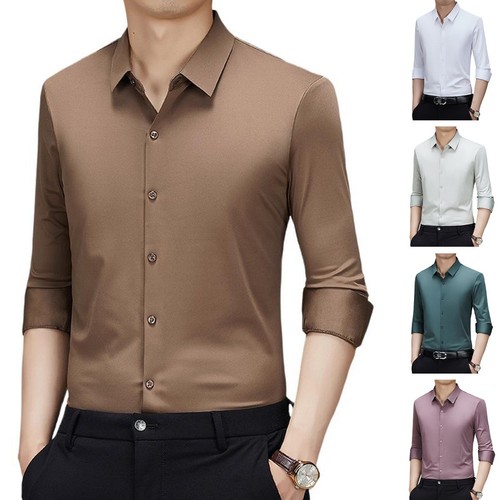 Camicia uomo casual noniron - casual,