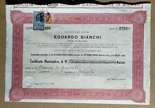 2785 Azioni Edoardo Bianchi