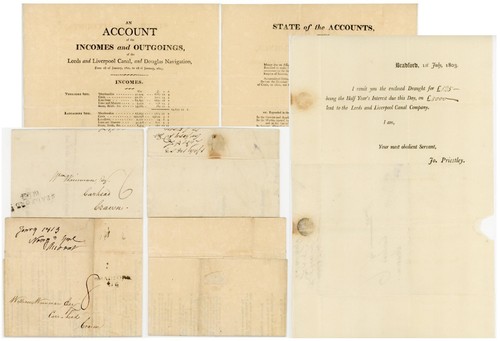 1803 1813 printed letters - 1803,