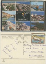 SETTE LIDI DI COMACCHIO -FERRARA CARTOLINA